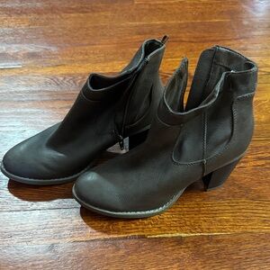 Old Navy Dark Brown Ankle Booties